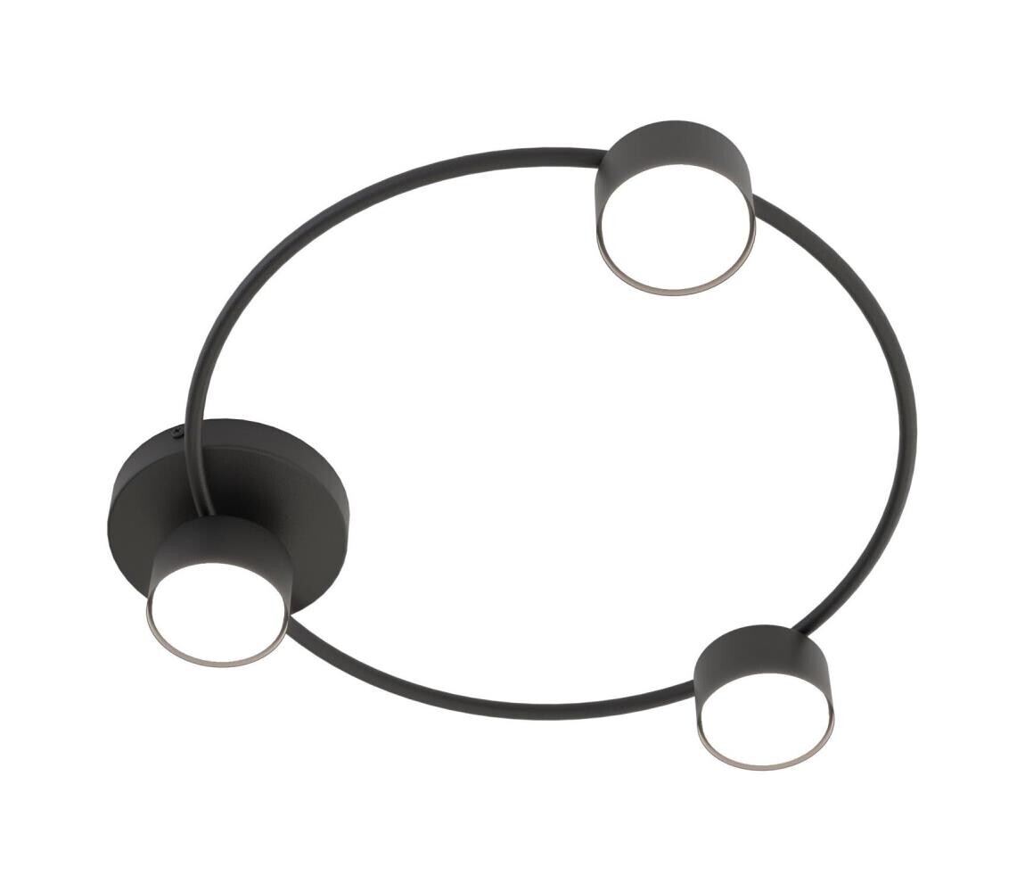 EMIBIG Stropní svítidlo LUCIO 3xGX53/12W/230V černá