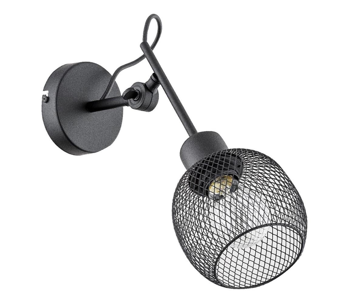 Nástěnné svítidlo POLO 1xE27/15W/230V černá