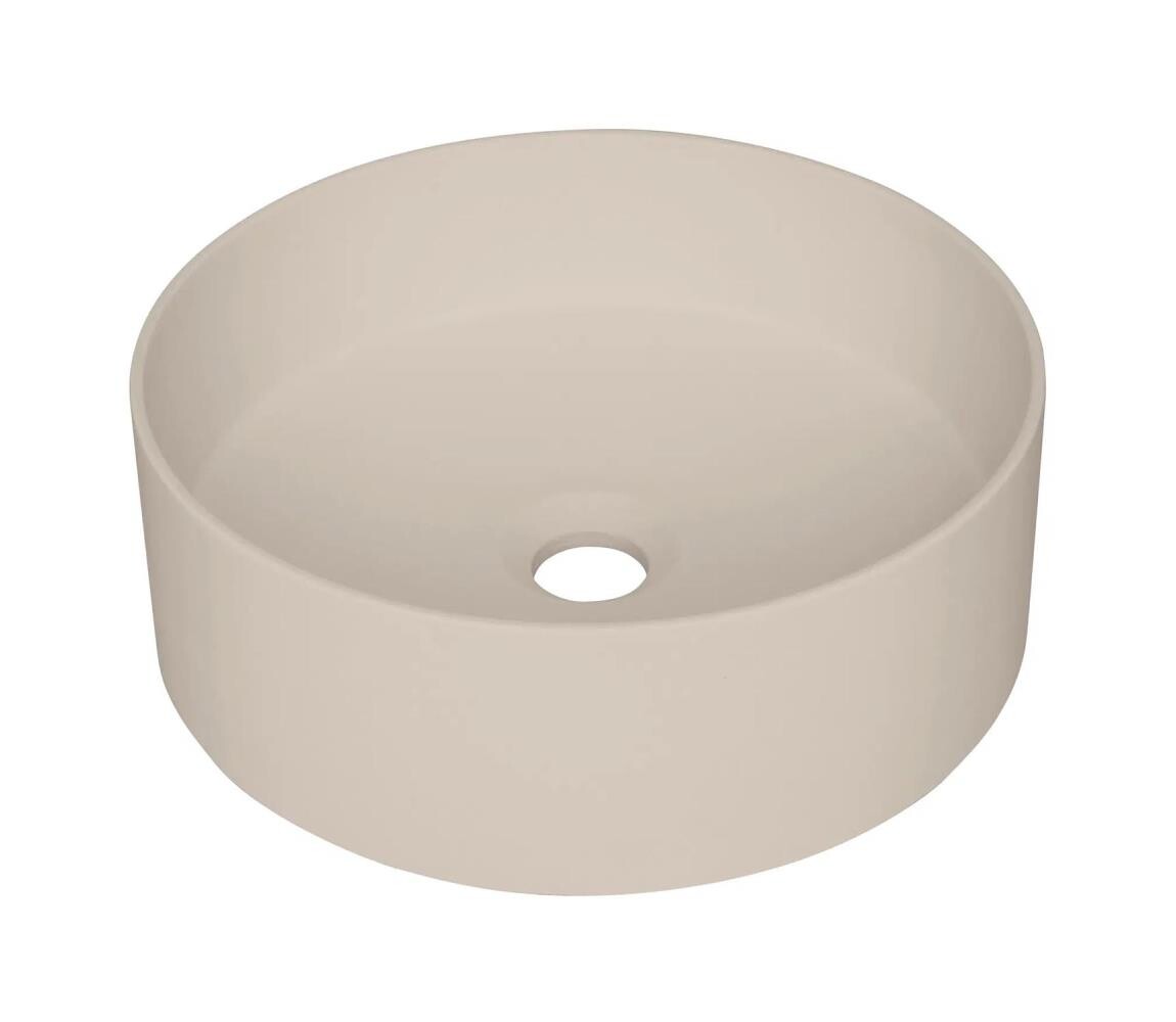 Deante Deante CQS_5U4S - Umyvadlo na desku SILIA pr. 36 cm granit/béžová