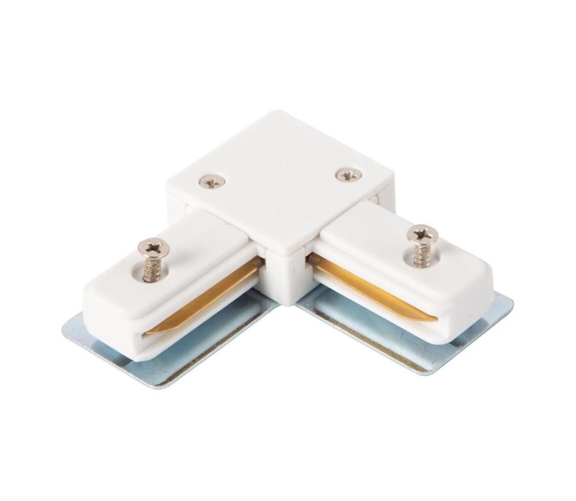 Konektor pro svítidla v lištovém systému 1-fázový typ L bílá