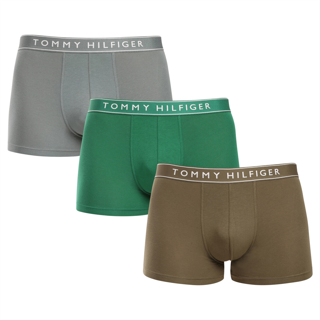 3PACK pánské boxerky Tommy Hilfiger vícebarevné (UM0UM03520 0WK) XL, trenky / trenýrky