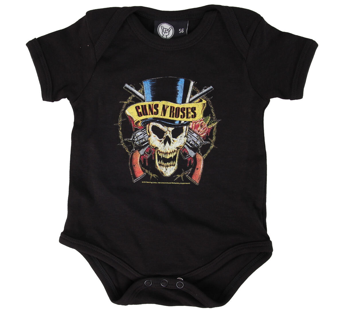 Dětské body dětské Guns N' Roses - Top Hat - METAL-KIDS - 514-30-8-999 56/62