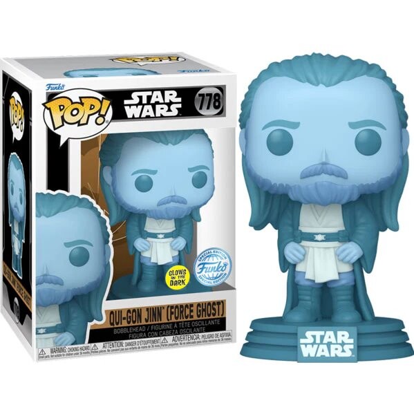 POP! Qui-Gon Jinn (Star Wars) Special Editon (Glows in The Dark)