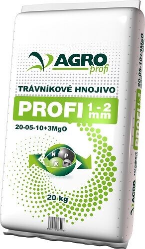AGRO CS PROFI Trávníkové hnojivo 20-05-10+3MgO MINI SPECIÁL, 20 kg (1–2 mm)