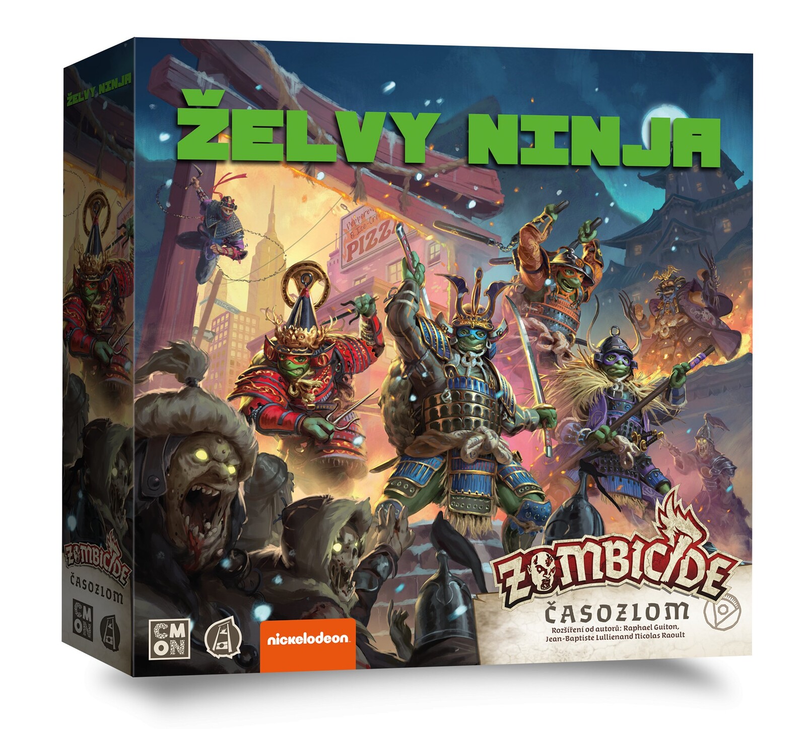 Asmodee Czech Republic Zombicide: Želvy Ninja – Časozlom