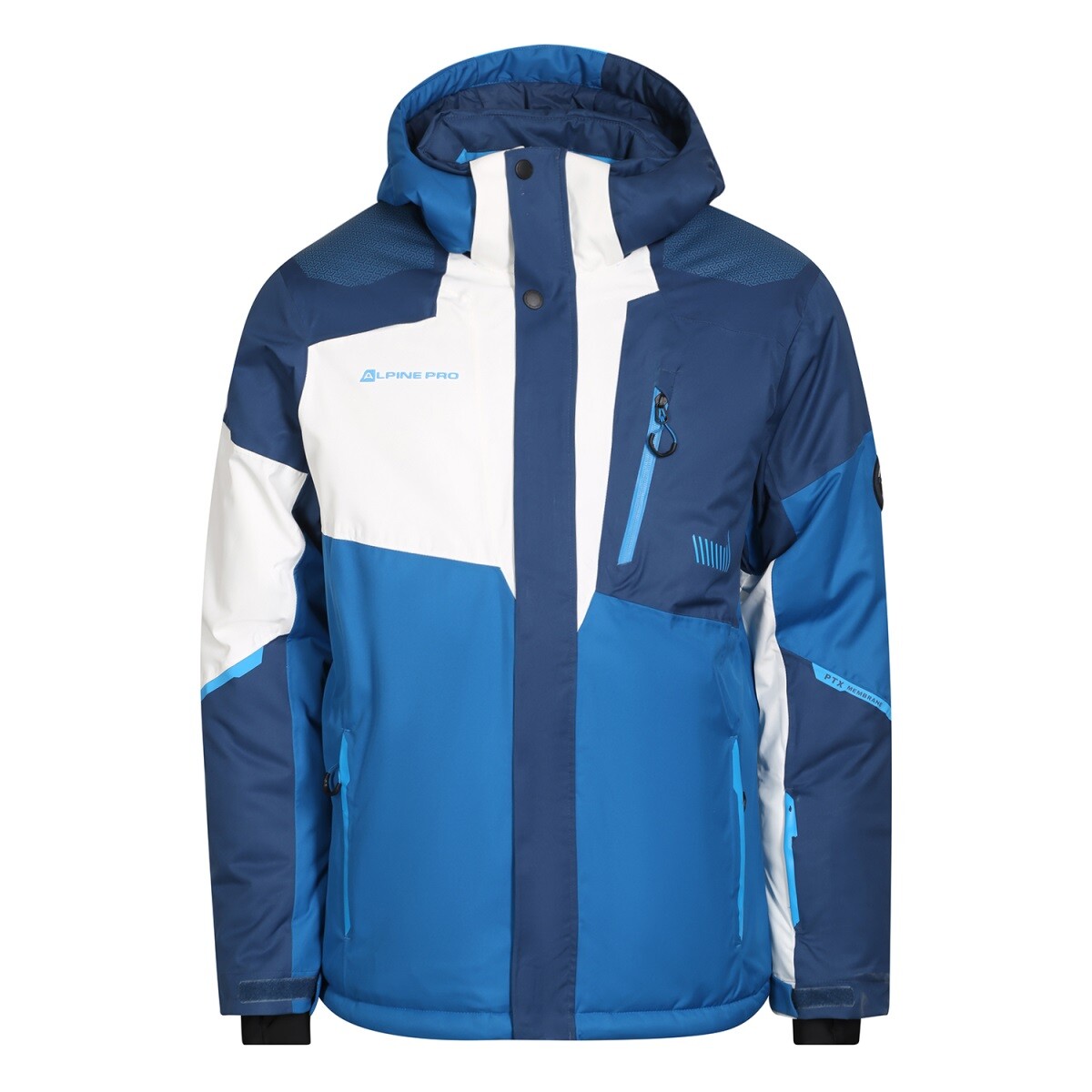 Pánská lyžařská bunda s membránou ptx snow alpine pro dear modrá xl