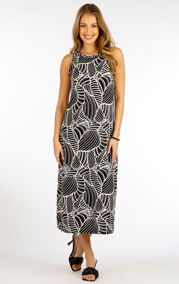 Dámské šaty bez rukávu 5f145 litex s