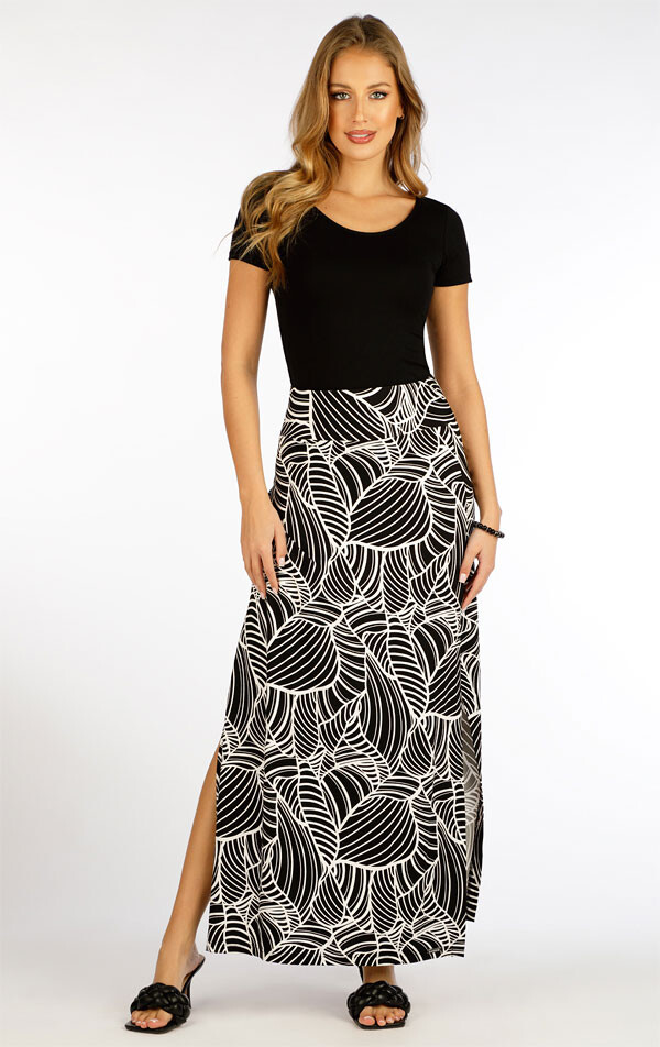 Dámská dlouhá sukně 5f147 litex s