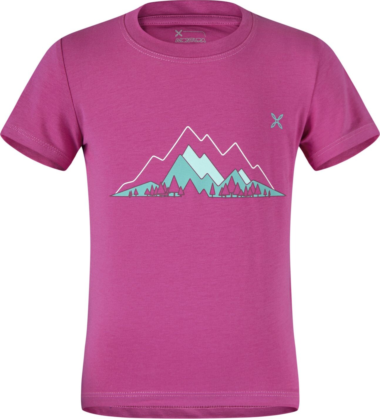 MONTURA Valley T-Shirt Baby, Intense Violet/Care Blue velikost: 86