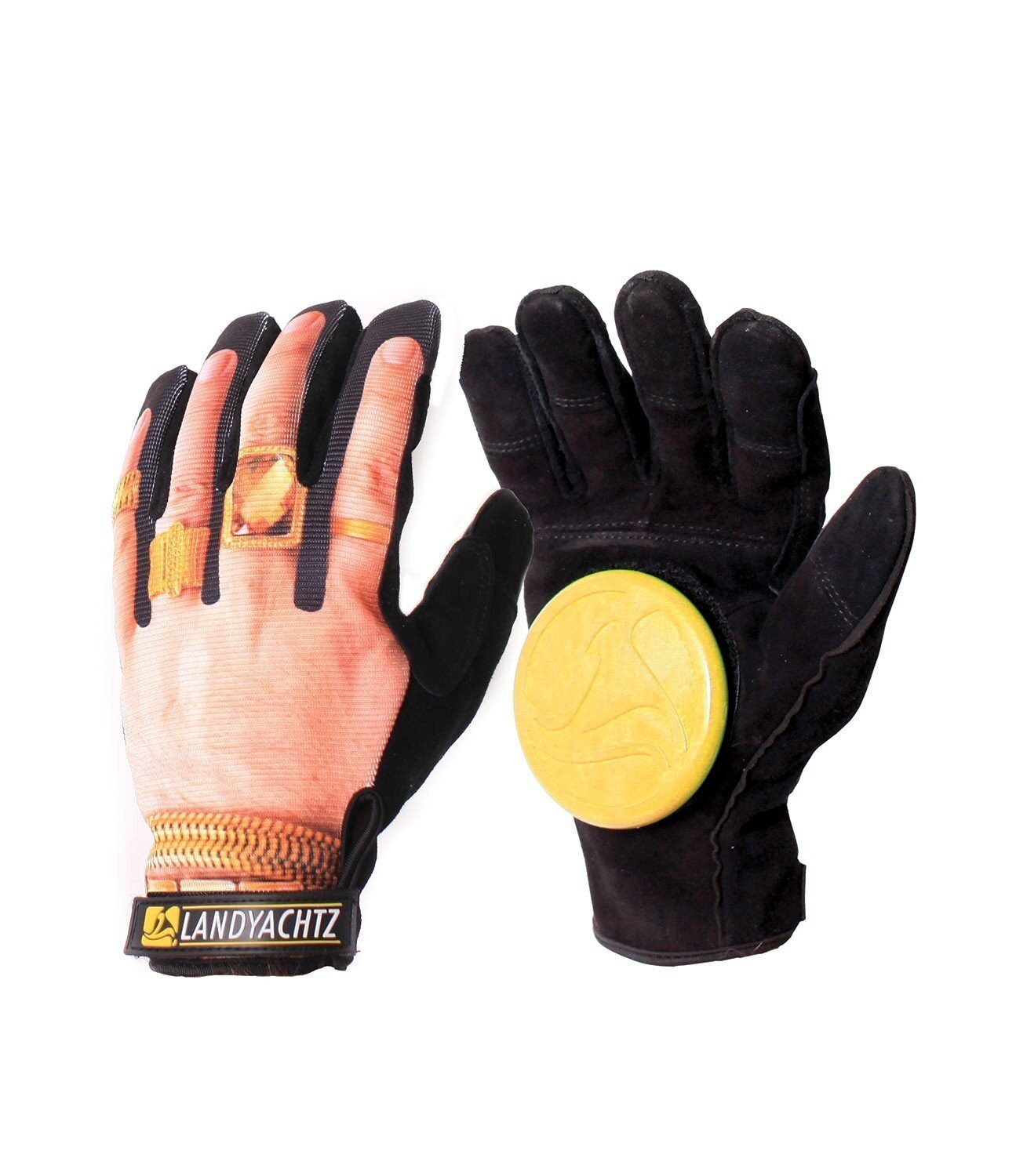 Landyachtz - Freeride Gloves Bling Hands  -  Slidovací rukavice Velikost: XS