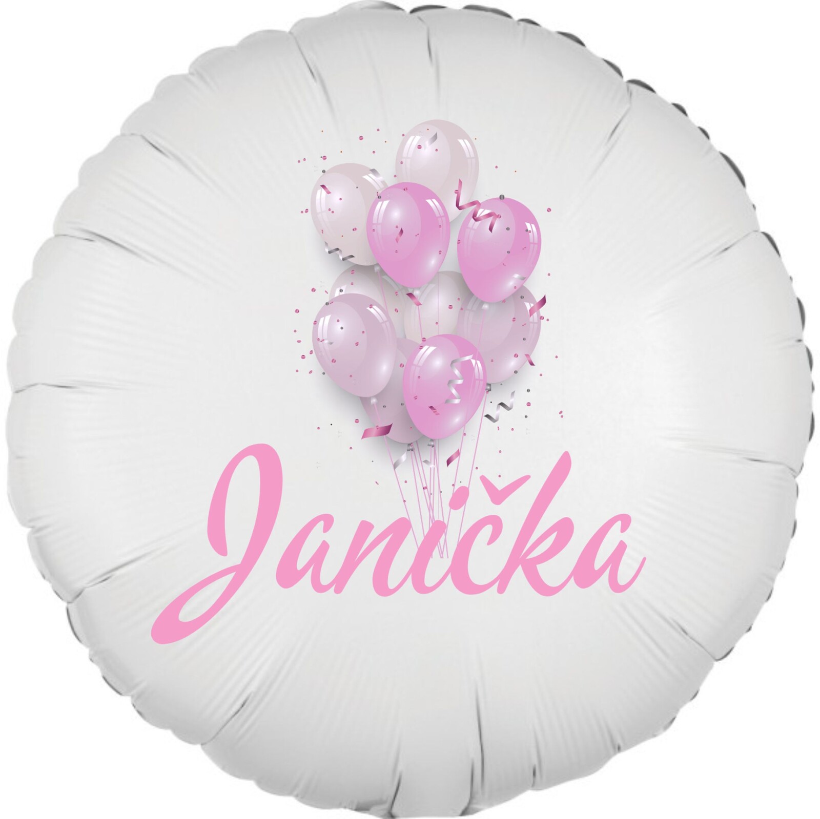Janička - balónek se jménem - Balonky.cz