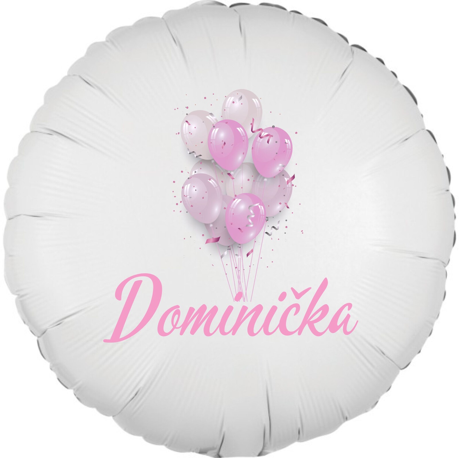 Dominička - balónek se jménem - Balonky.cz