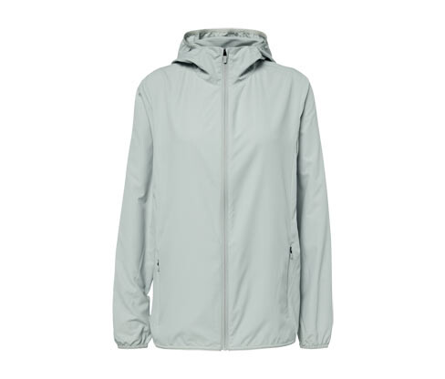 Tchibo - Sbalitelná funkční bunda - pro ženy - vel. S 36/38 - barva: šedá