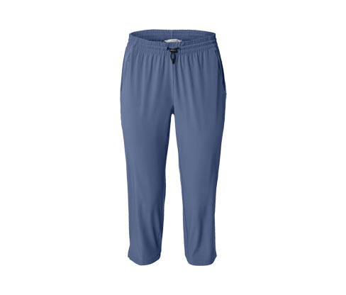 Tchibo - Funkční kalhoty capri - pro ženy - vel. 36 - barva: modrá