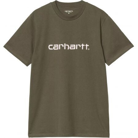Triko Carhartt Wip Script S/S - Hnědá - L