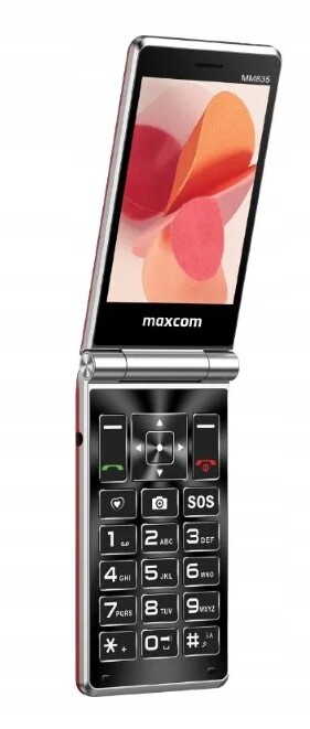 Telefon Kom. Maxcom MM835 Fialový