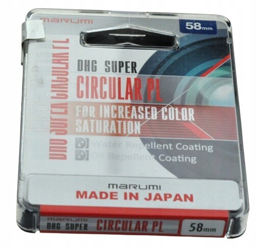 Filtr 58 Marumi Dhg Circular Pl Nový