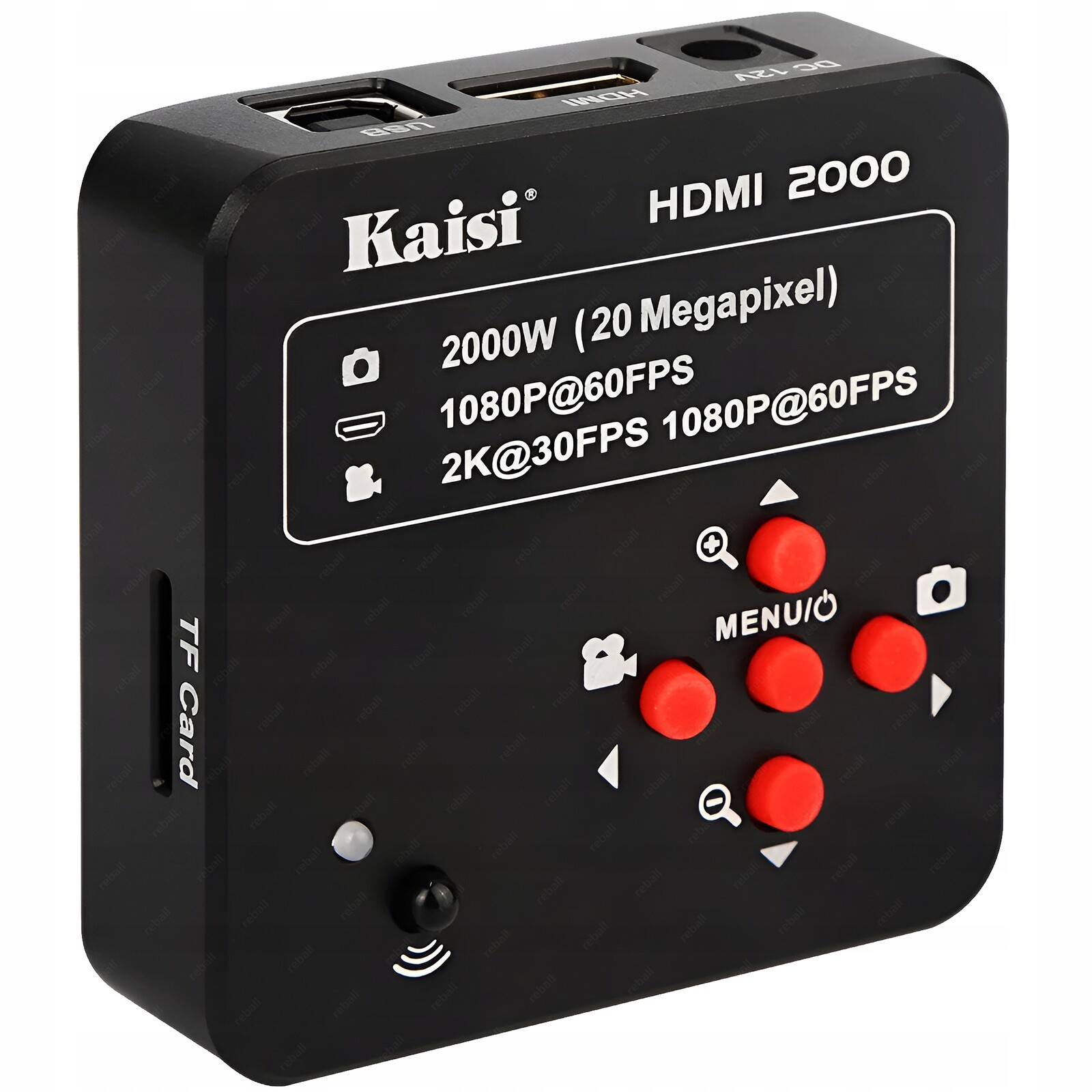Digitální Kamera Pro Mikroskop Kaisi Hdmi 2000 Fhp 2K 60FPS Dálkové Ovládání