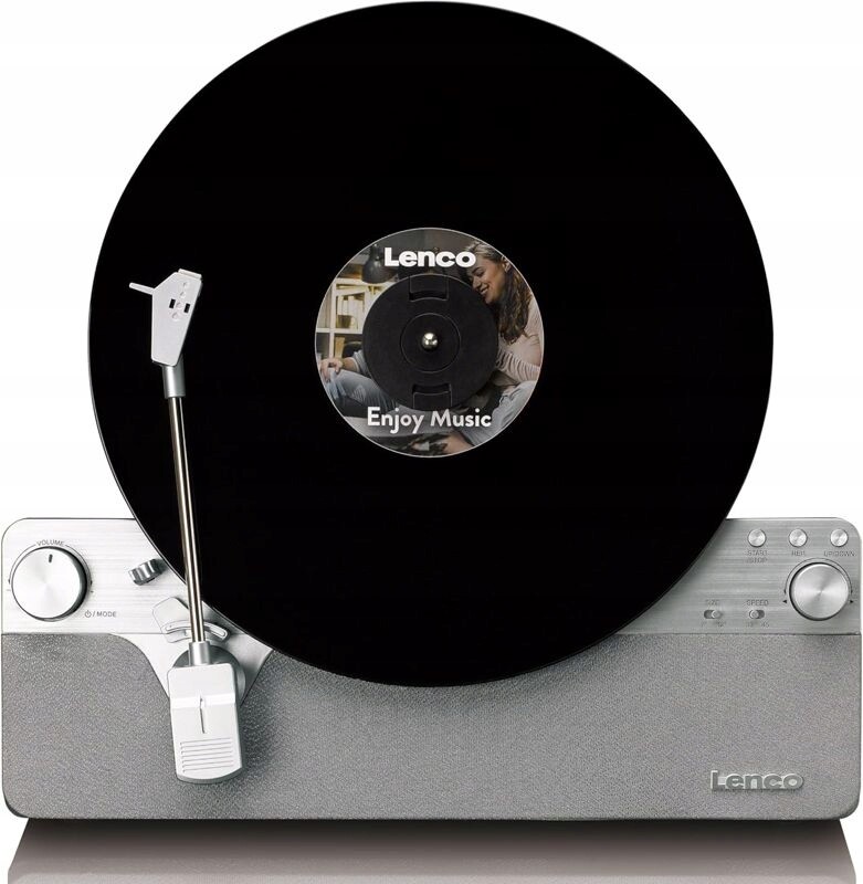 Gramofon Lenco LSA-071SI Automatický Vertikální Bluetooth Jehla Audio-technica