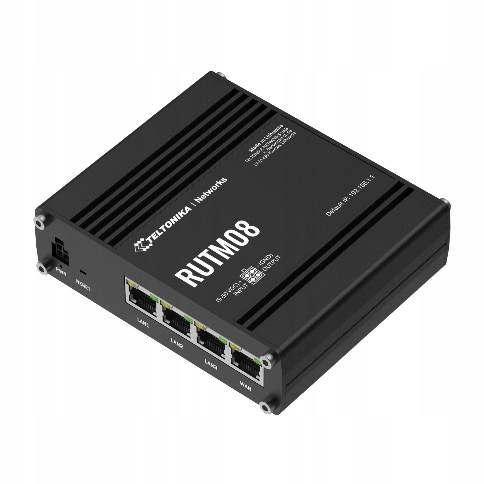 Teltonika Rutm08 Průmyslový router 4X Gbe