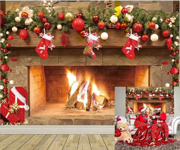 Vánoční Fotografické Pozadí 300 x 240 CM
