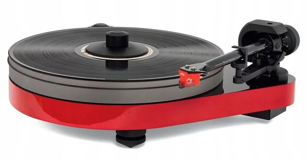 Pro-ject Rpm 5 Carbon Red Geniální Konstrukce Vložka MC Quintet Red