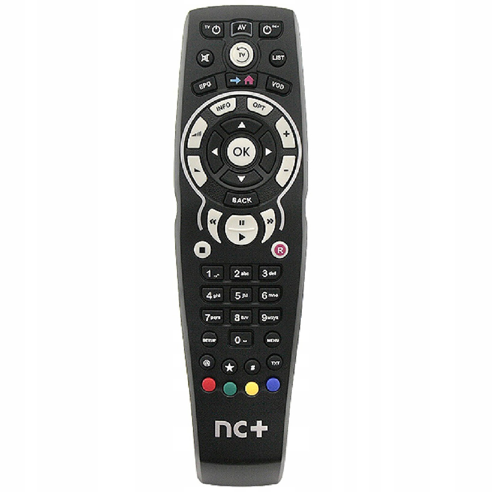 Pilot Pro Televizi Nc+ Nc dekodér Box+ Originál Tv Univerzální