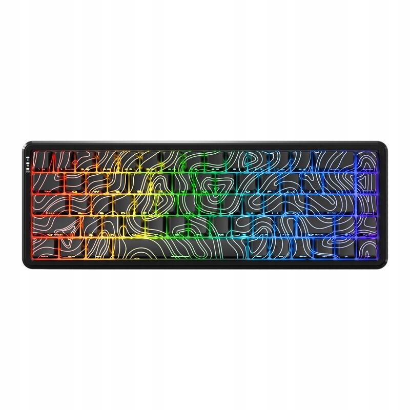 Drátová mechanická klávesnice AK680MAX s magnetickou osou, nízkou latencí a konturovými klávesami