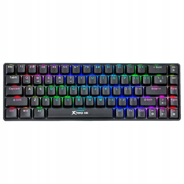 Bezdrátová herní klávesnice Xtrike Me GK-994W Bk černá