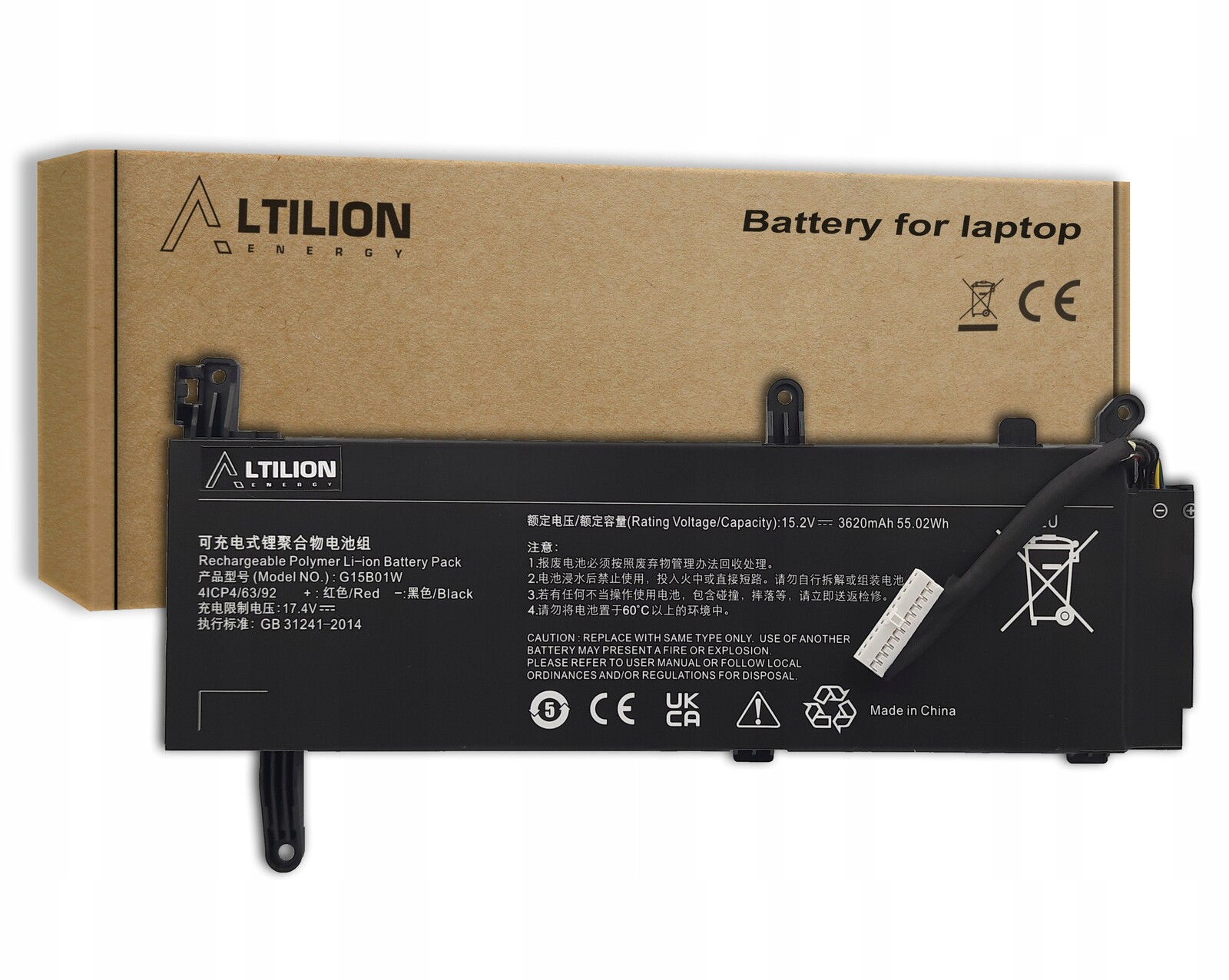 Baterie G15B01W 171502 pro Xiaomi Mi Gaming Notebook TM1705 TM1801