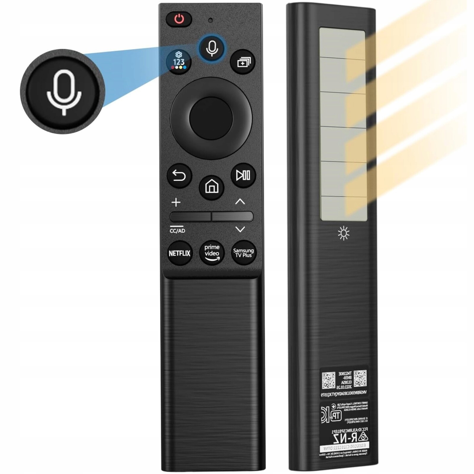 Solární Dálkové Ovládání Pro QE55Q67AAU QE65Q67AAU QN55LS03AD QN75QN9DAA QN85Q6DAA