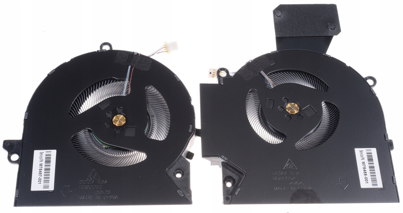 ventilátory Gpu Cpu 12V ND8CC02 20K25 20K26 M57161-001 Hp Omen 16-b 16-c