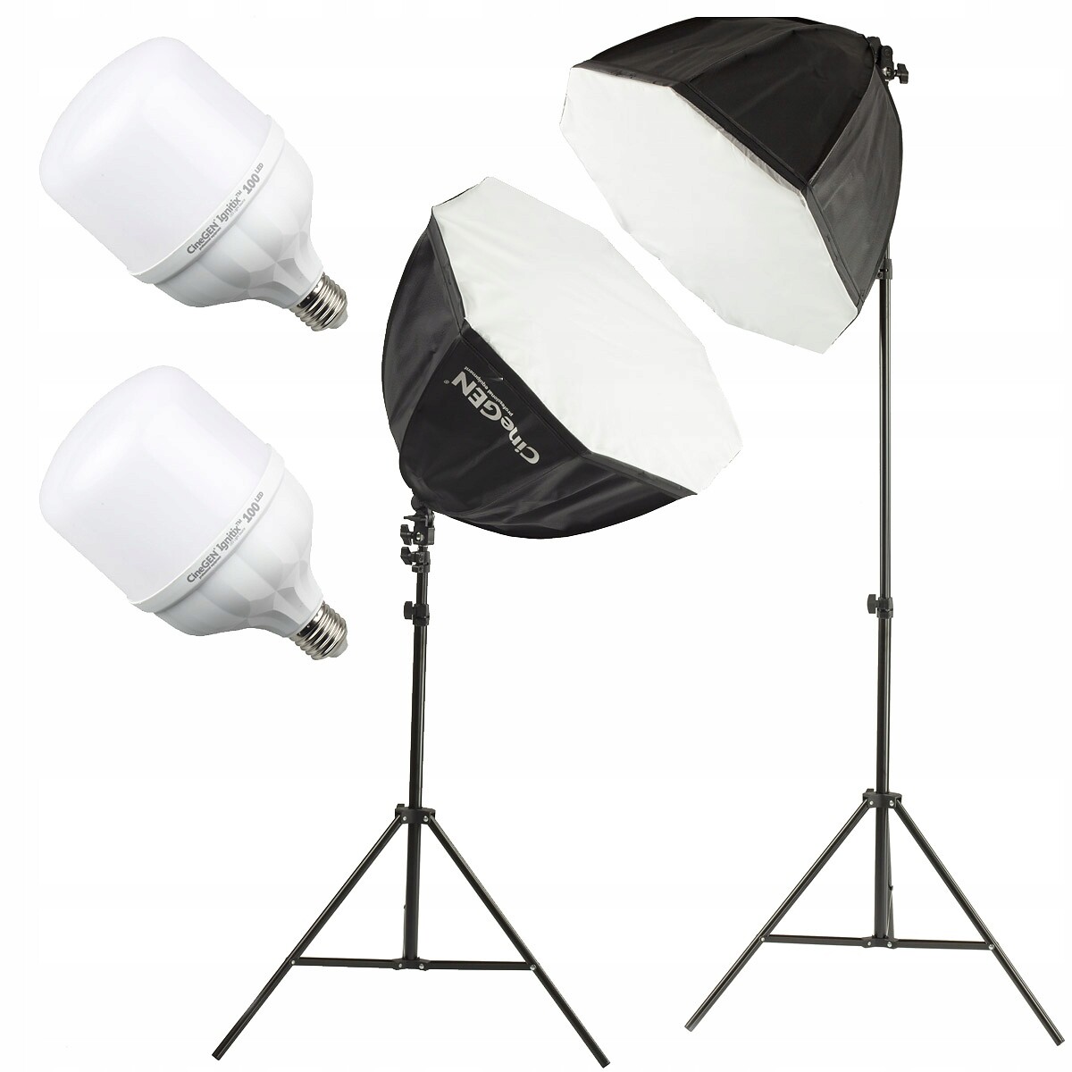Sada Led lamp Softbox 60 cm Octa 100W Led Stativ