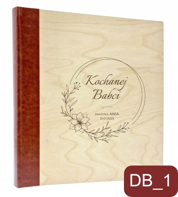 Album na 500 fotografií s personalizovanou obálkou a dárek pro babičku, dědečka