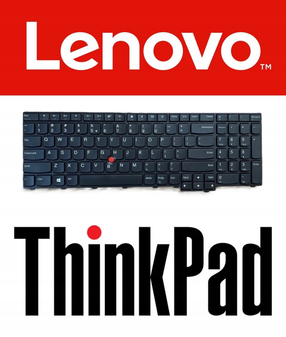 Klávesnice pro Lenovo ThinkPad T470/T480/A475/A485 Qwerty Us Intern. 01AX681