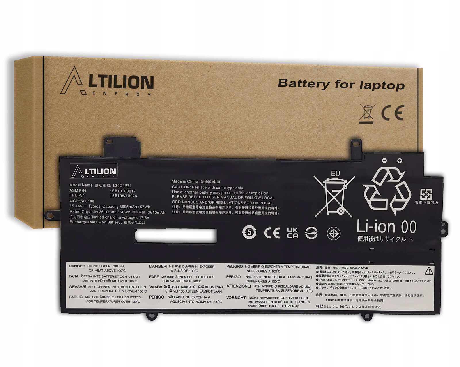 Baterie L20C4P71 Lenovo ThinkPad X1 Carbon G9 G10 G11 X1 Yoga G6 G7 G8