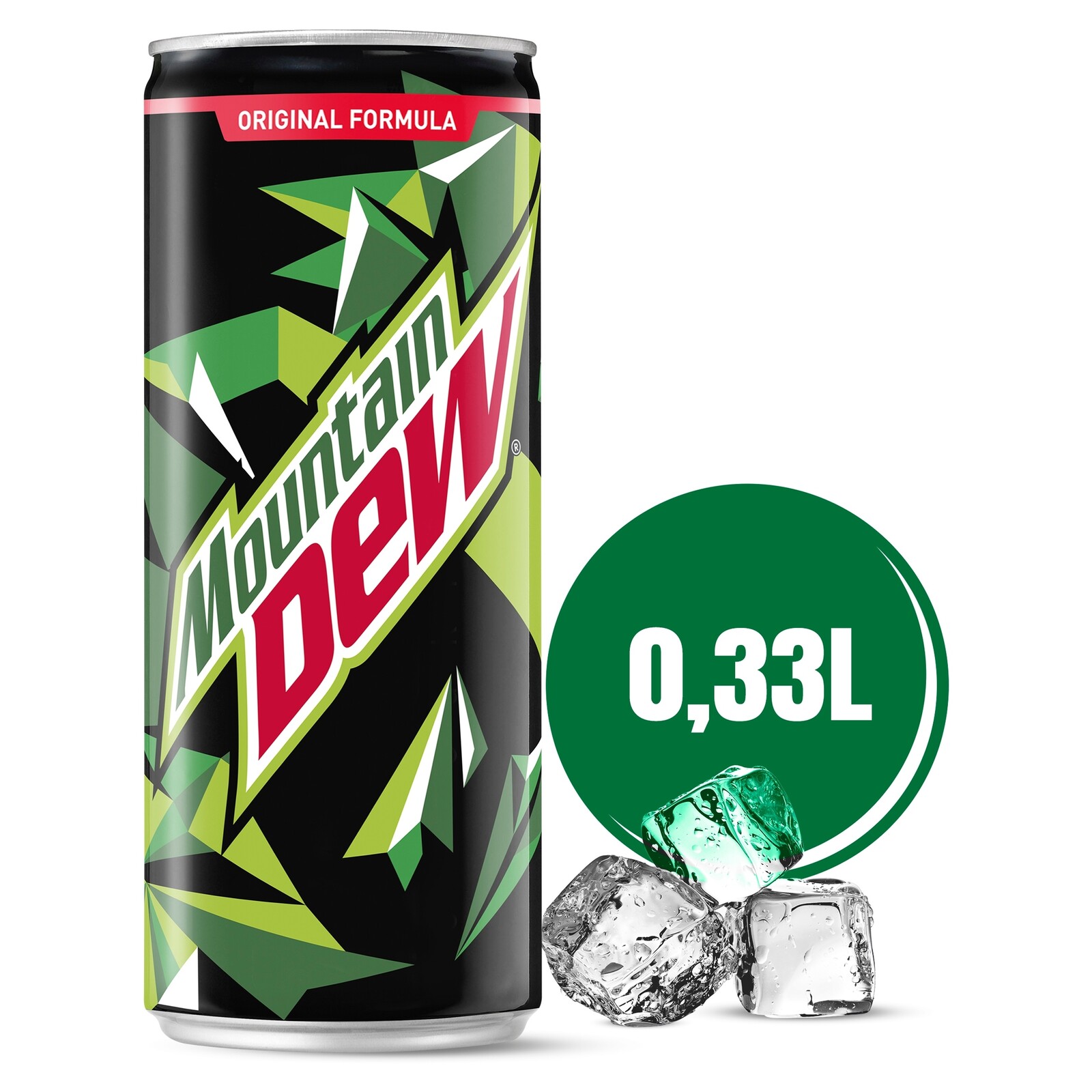24 plechovek svařák Mountain Dew Sycený nápoj 330 ml