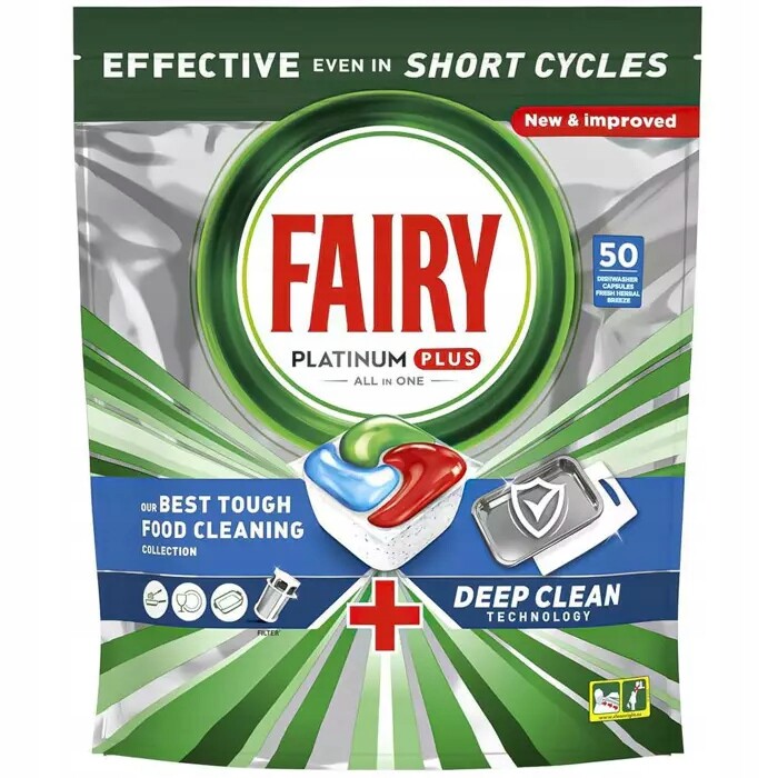 Fairy Original plus kapsle do myčky nádobí 50 Ks.