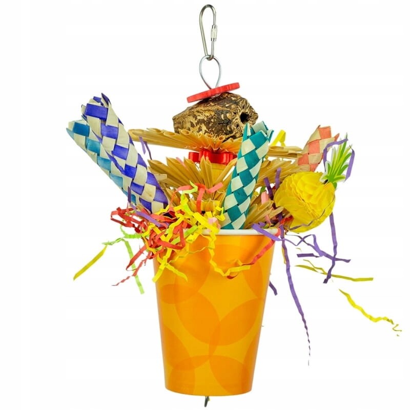 Sluneční drink hračka pro všechny papoušky