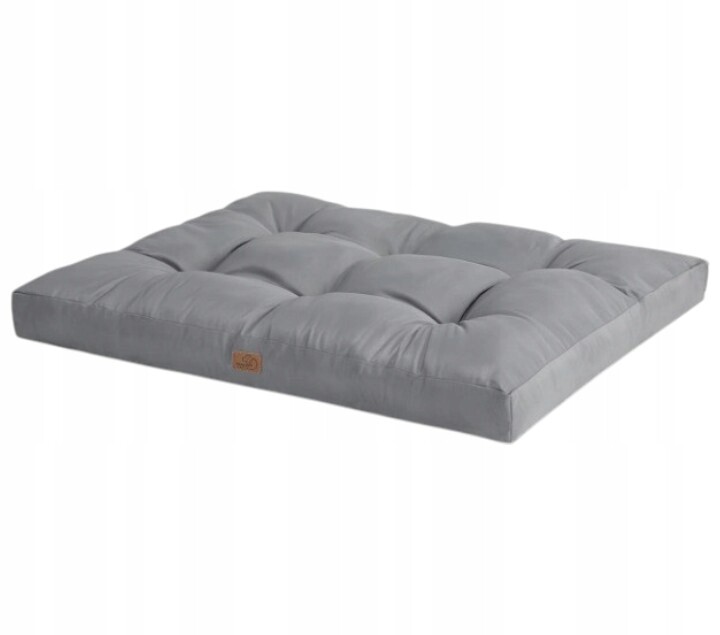 Bedsure Šedá Velká Polštář Pelíšek pro psa 120 x 90 cm