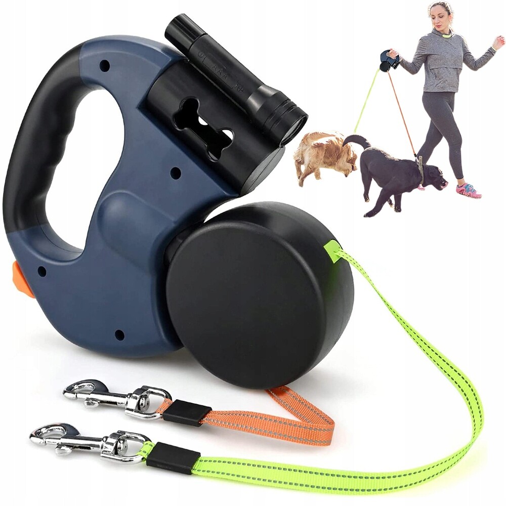 Dvouhlavý vytahovač psů, automatické zařízení pro trakci zvířat
