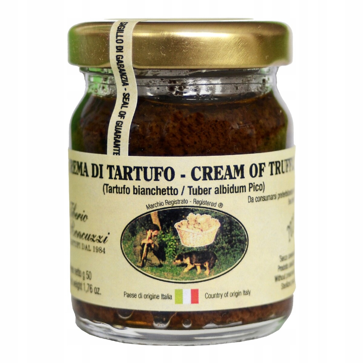 Lanýž bianchetto (krém) v olivovém oleji Roncuzzi 1984 Italský