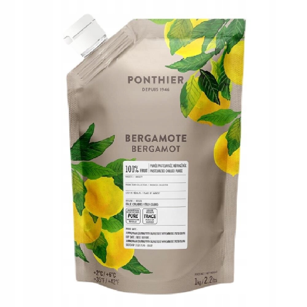 Pyré chlazený bergamot 1 kg Ponthier