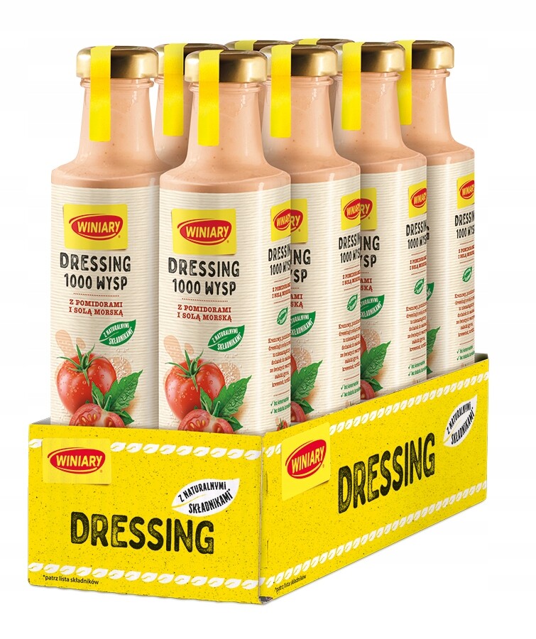 Winiary Rajčatový dresink 1000 ostrovů 8x 350 ml