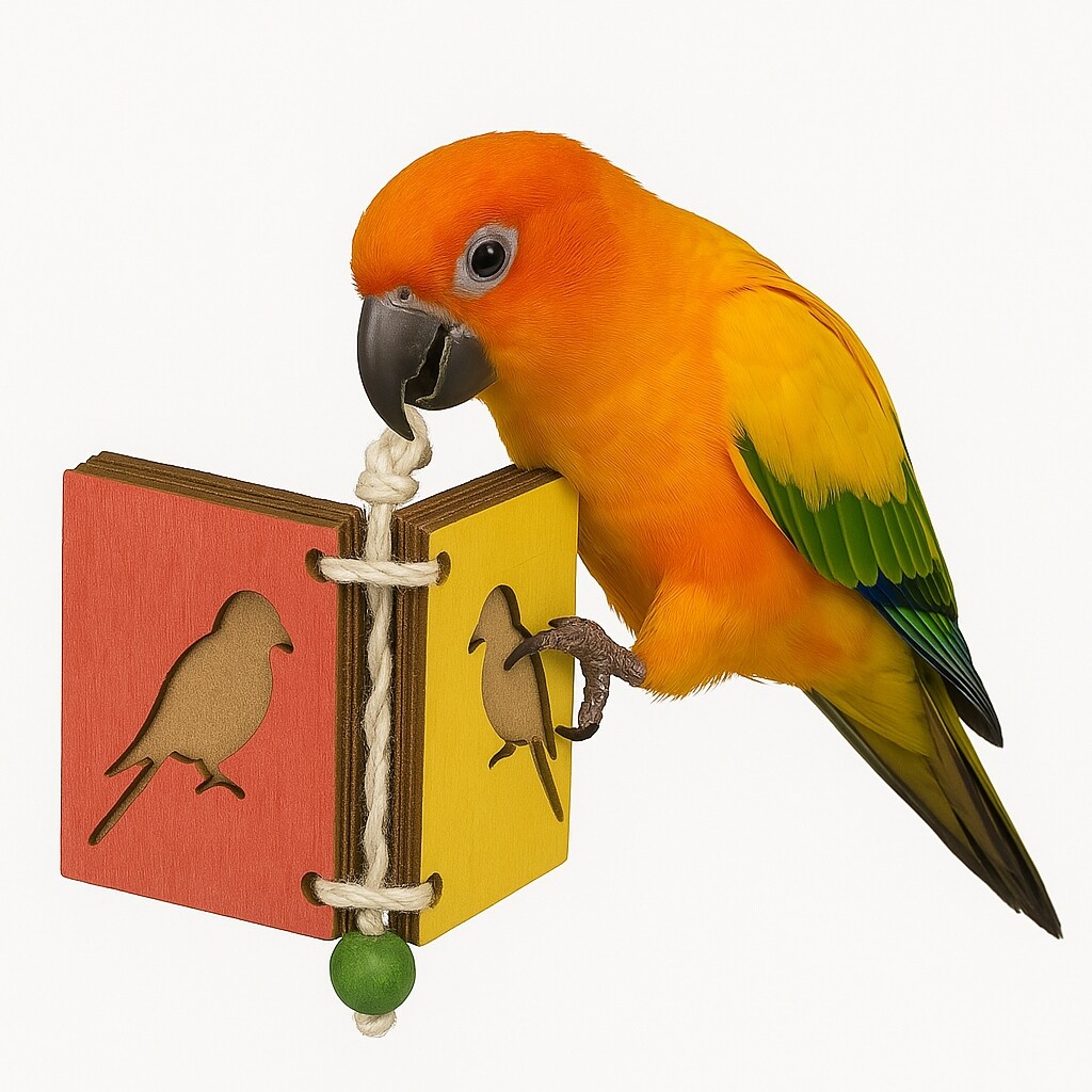 Hračka – ideální pro střední a velké papoušky