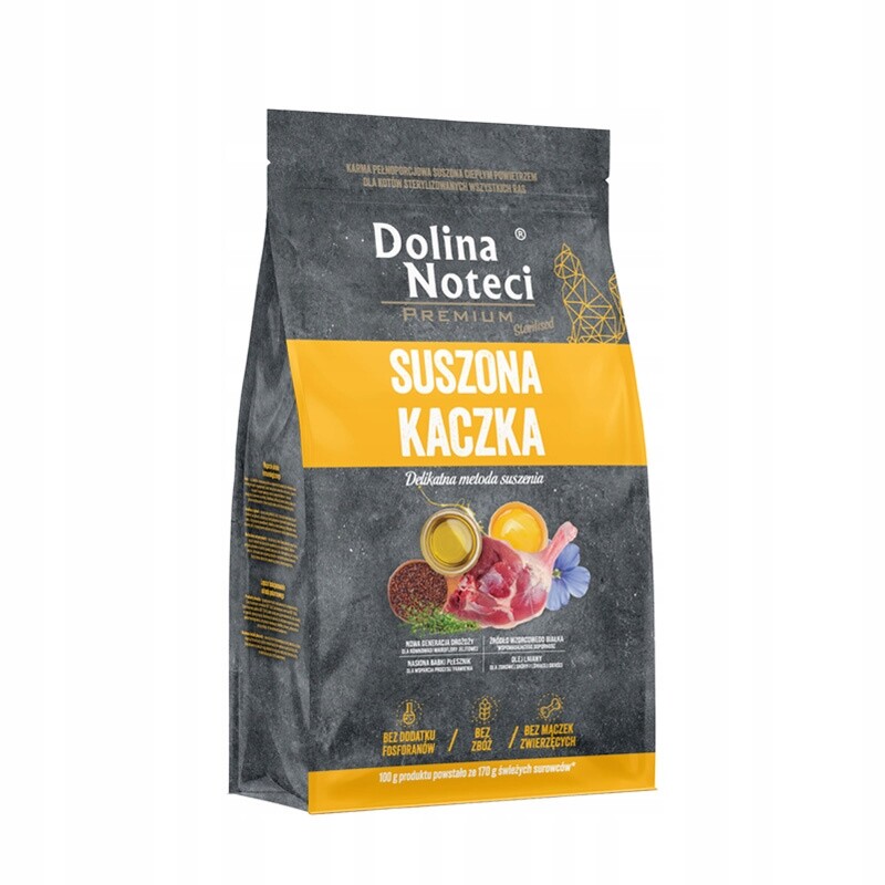 Dolina Noteci Premium Krmivo pro sterilizované kočky Kachna 2 kg