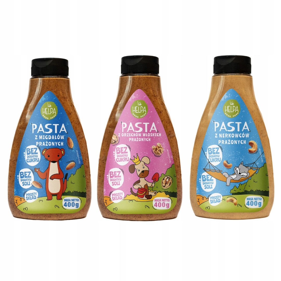 Skříň s ořechovými pastami