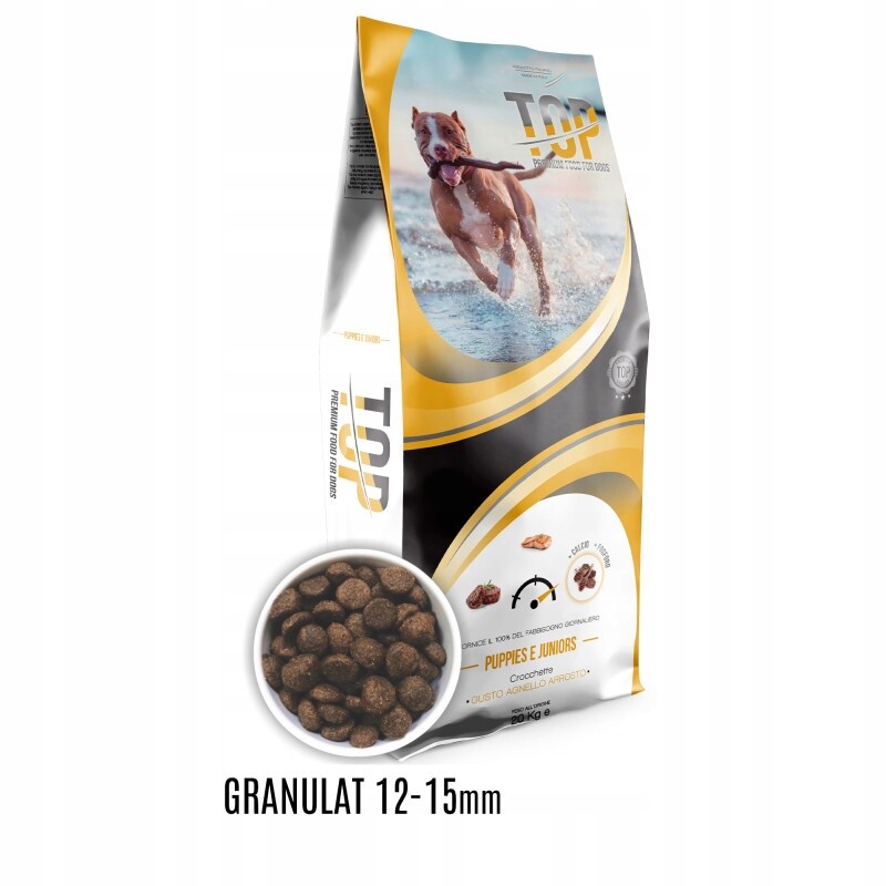 Top Premium Food Štěňata Jehněčí maso S/m 10 kg