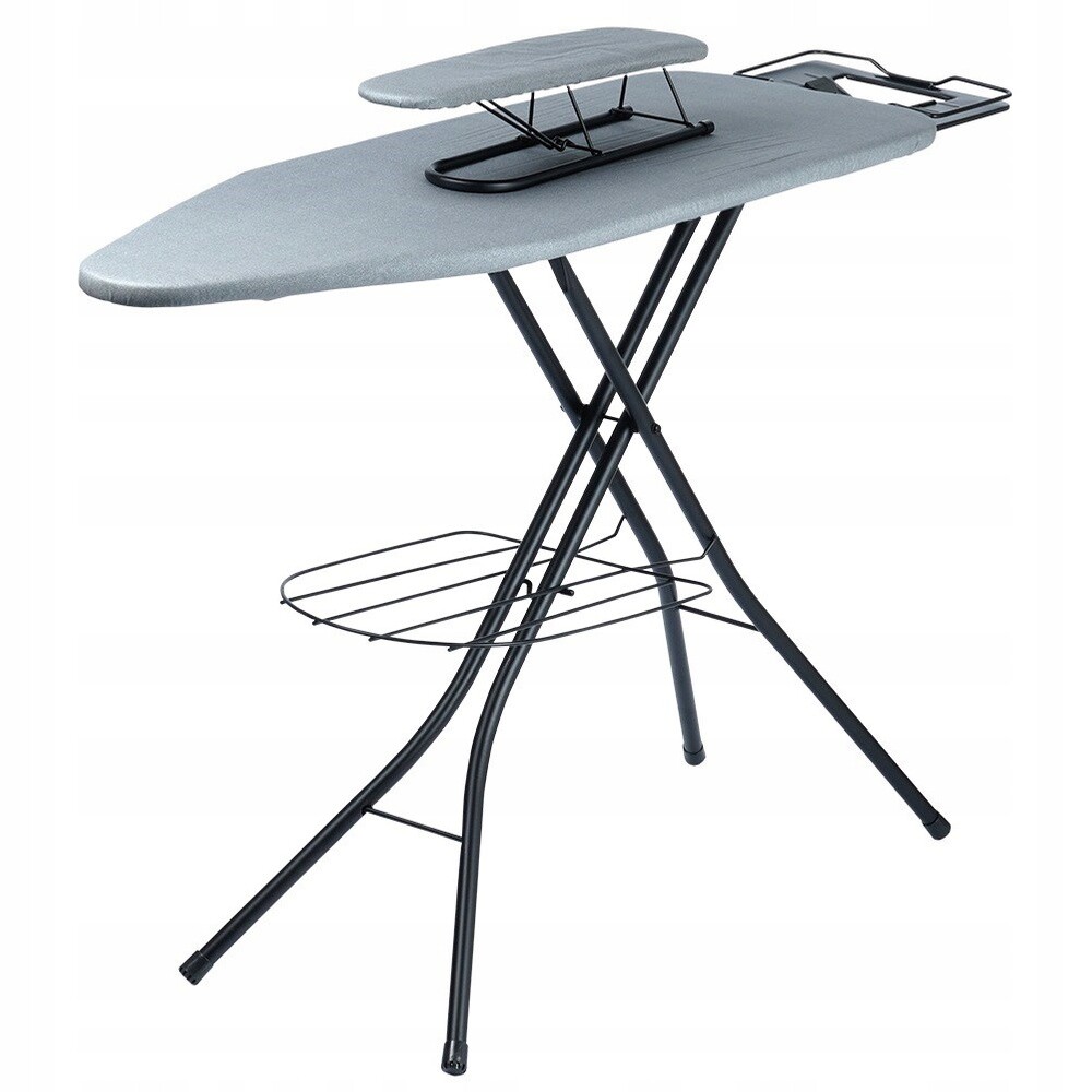 Žehlicí prkno s držákem na žehlička rukávník 140 x 39 cm