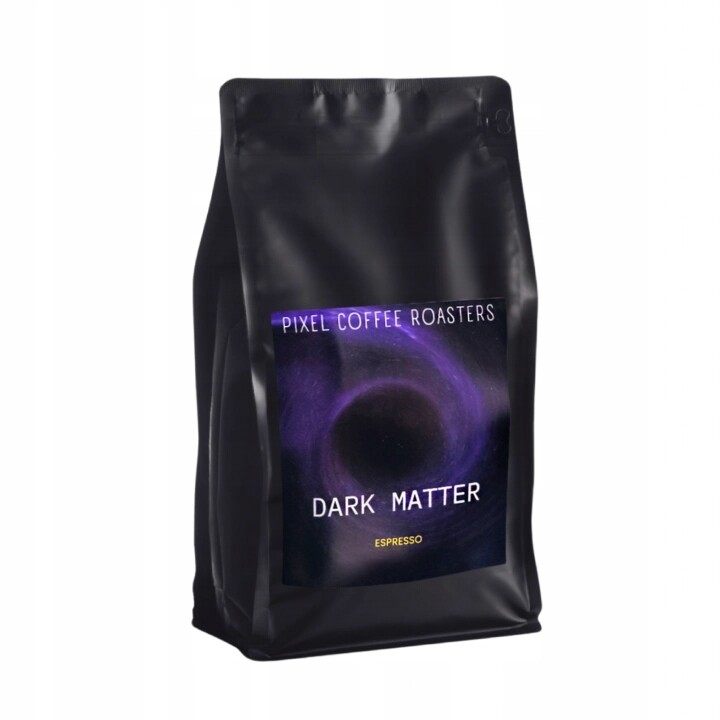 Pixel Dark Matter Espresso Peru Satipo Natural káva zrnková, hmotnost 500 g